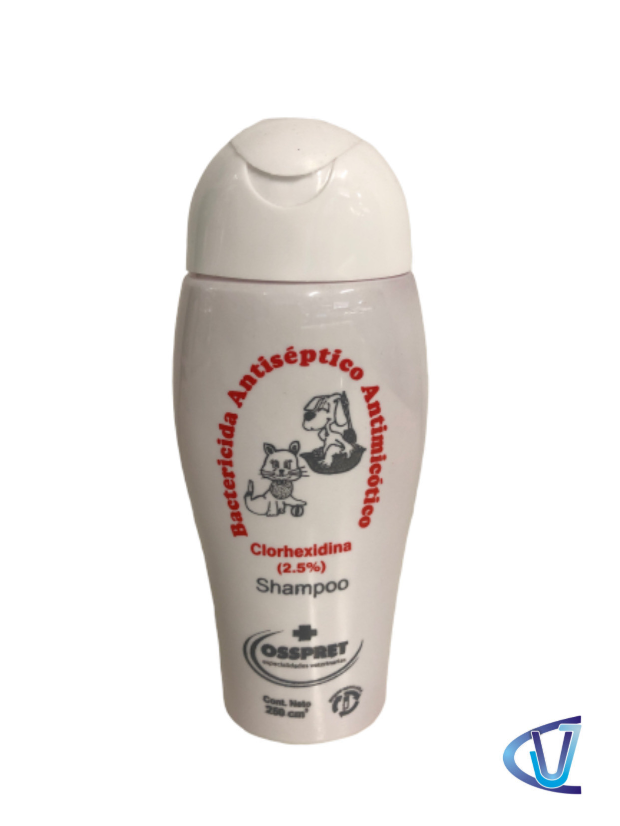 SHAMPOO CLORHEXIDINA 2,5% x 250ml